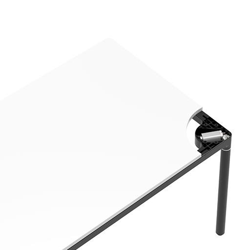 4 Legs Standing Desk Frame Odette2.0