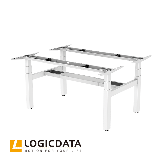 Electric sheet metal standing desk frame OPTIMUS Bench