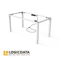 4-leg brushless motor standing desk frame LOGICflex X 