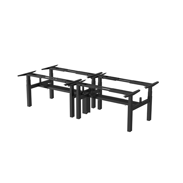 4 Person dual motor standing desk Legs